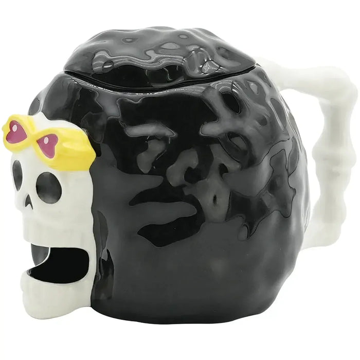 One Piece - "Soul King" Brook Head Sculpted 3D Mug (Ceramic, 11 oz.) - ABYstyle