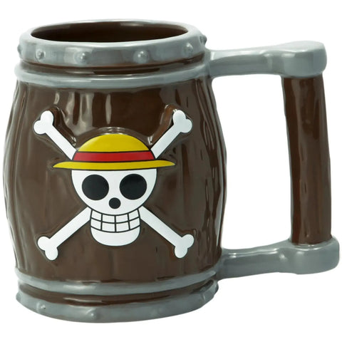 One Piece - Straw Hat Barrel 3D Mug (16 oz.) - Abysse America - Image 2