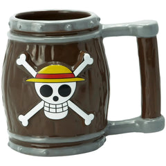 One Piece - Straw Hat Barrel 3D Mug (16 oz.) - Abysse America