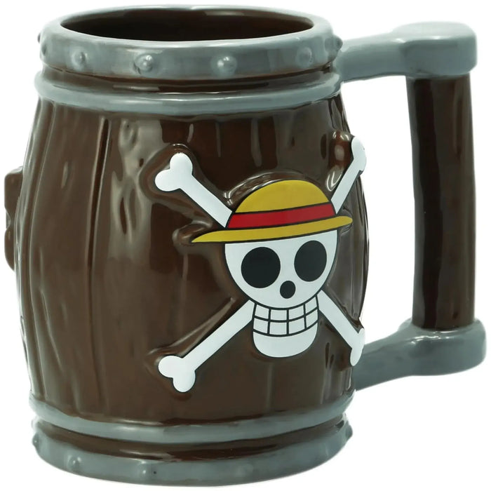 One Piece - Straw Hat Barrel 3D Mug (16 oz.) - Abysse America