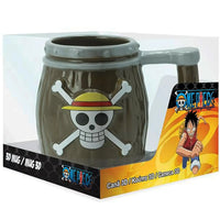 One Piece - Straw Hat Barrel 3D Mug (16 oz.) - Abysse America