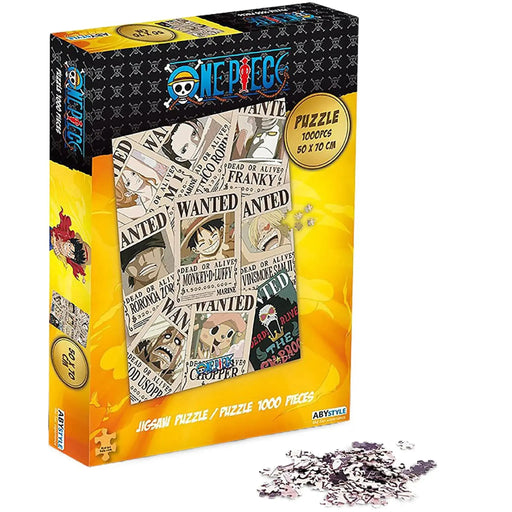 One Piece - Straw Hat Crew Wanted Posters Jigsaw Puzzle (1000 Pieces) - ABYstyle