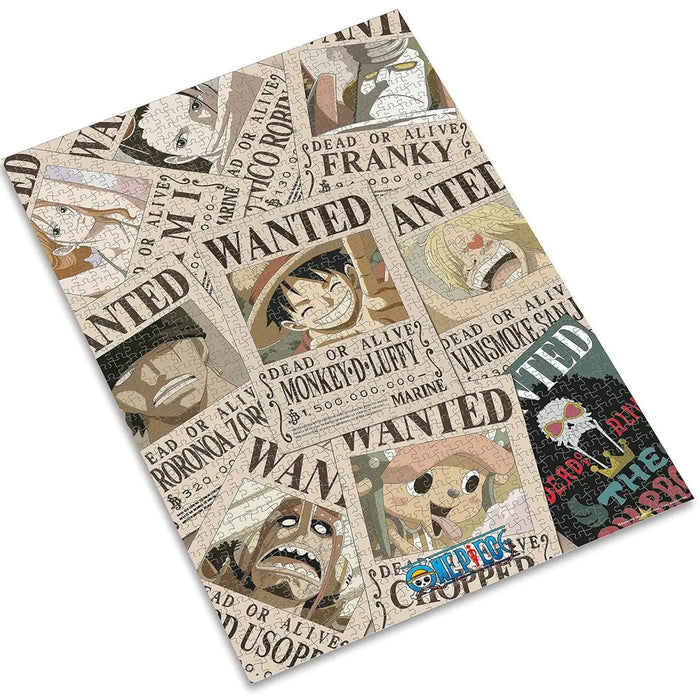 One Piece - Straw Hat Crew Wanted Posters Jigsaw Puzzle (1000 Pieces) - ABYstyle