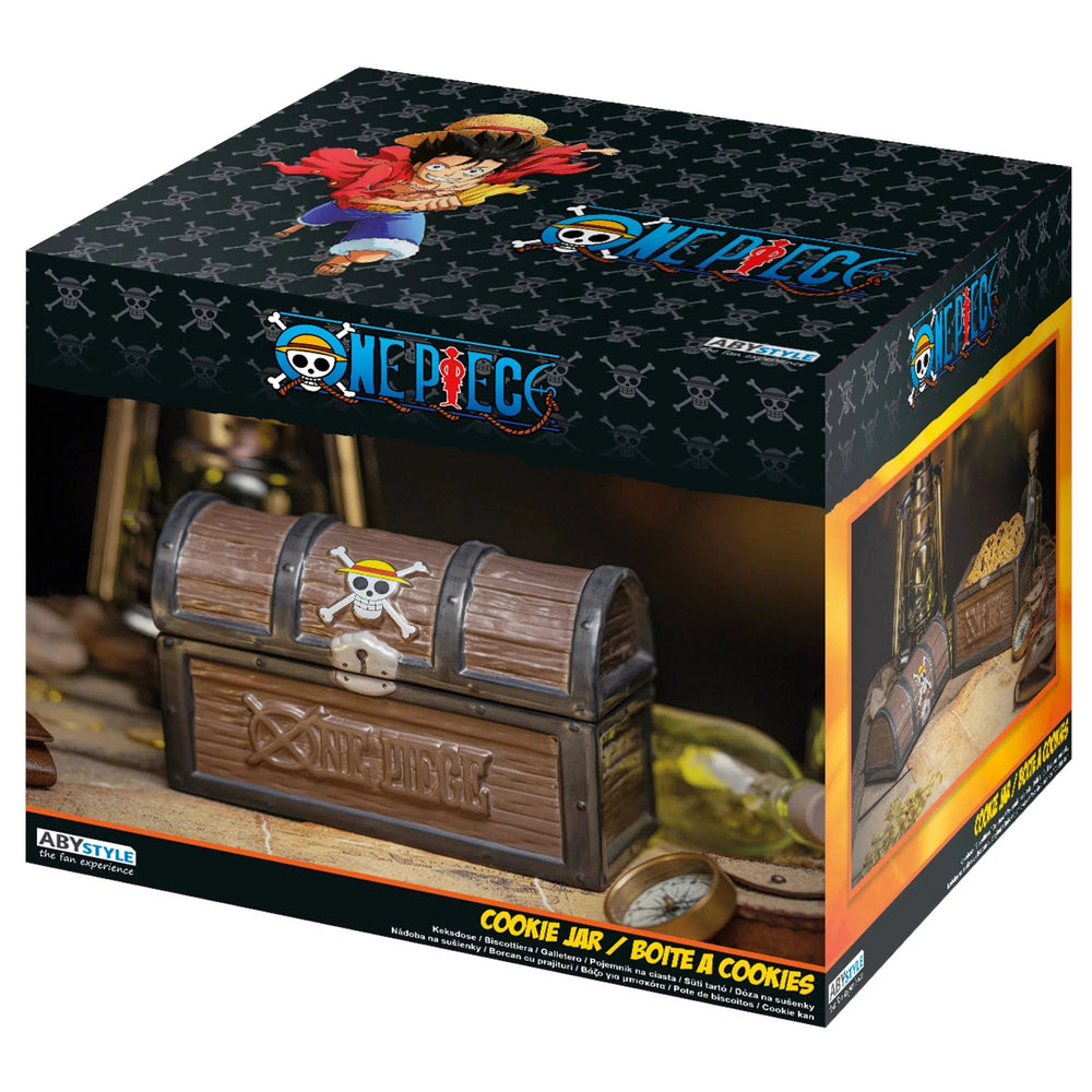 One Piece - Straw Hat Pirates Treasure Chest Cookie Jar - ABYstyle