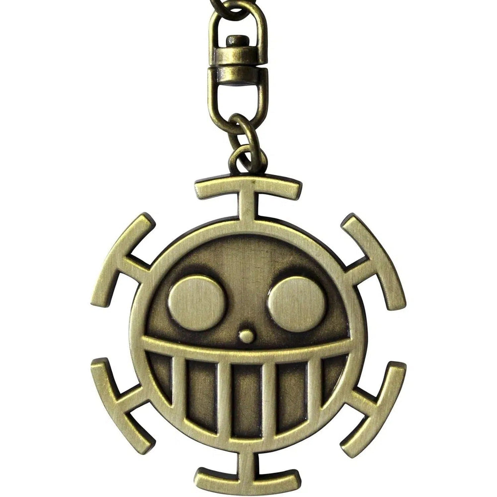 One Piece - The Heart Pirates Jolly Roger 3D Keychain (Metal) - ABYstyle