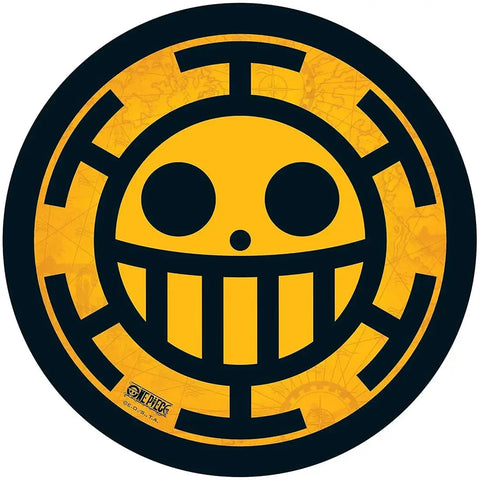 One Piece - The Heart Pirates Jolly Roger Circle Mousepad (8.5