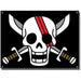 One Piece - The Red Haired Pirates Flag (43"x31.5") - Great Eastern Entertainment - (Shank's Jolly Roger)