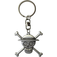 One Piece - The Straw Hat Crew Jolly Roger 3D Keychain (Metal) - ABYstyle- Image 1
