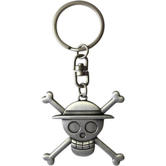 One Piece - The Straw Hat Crew Jolly Roger 3D Keychain (Metal) - ABYstyle