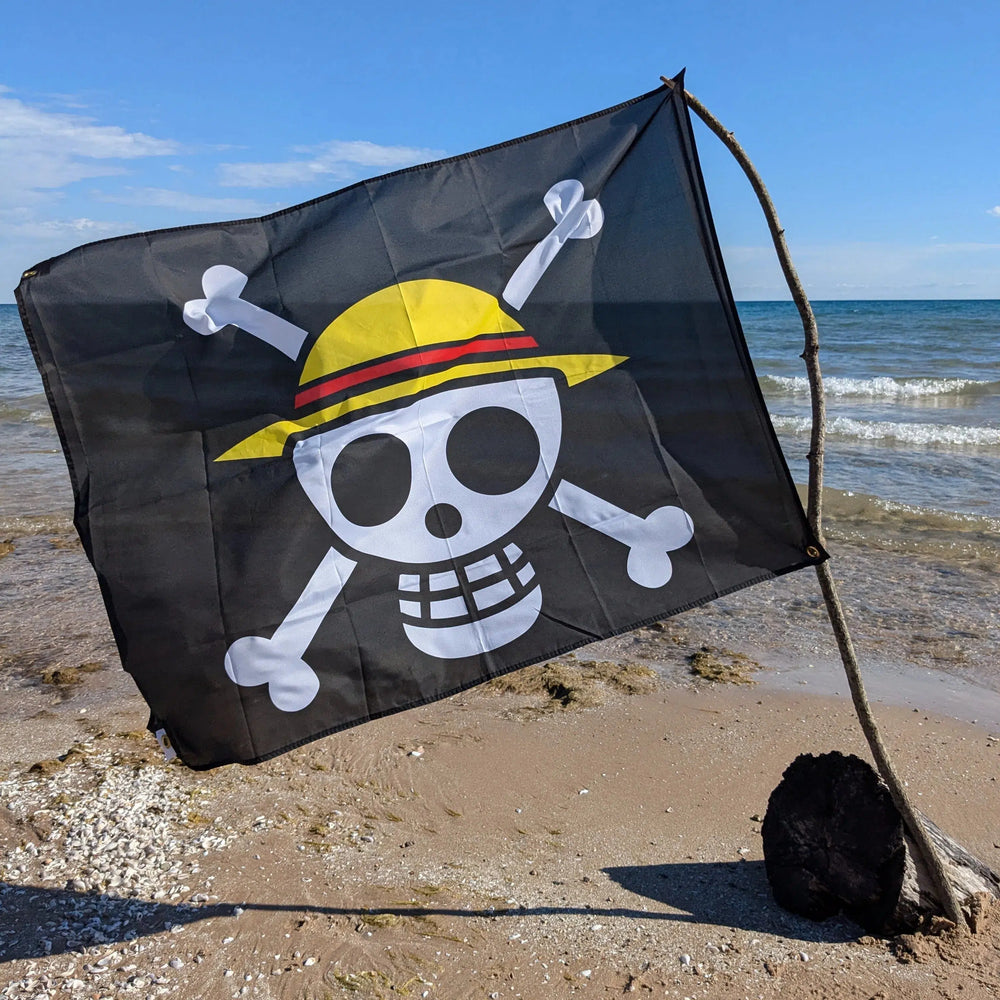 One Piece - The Straw Hat Pirates Flag - Great Eastern - Luffy's Jolly Roger