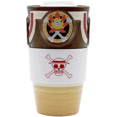 One Piece - Thousand Sunny 3D Travel Mug (13.5 oz., Ceramic) - ABYstyle - Image 2