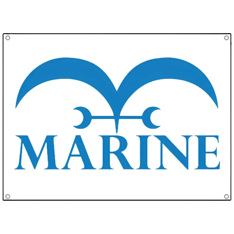 One Piece - World Government Marines Flag (43