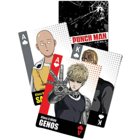 One Punch Man - Characters Standard Playing Cards - Great Eastern Entertainment