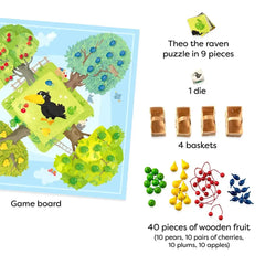 Orchard - Cooperative Nature Board Game for Adults, Family, and Children (2-4 Players, Ages 3+) - HABA