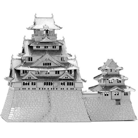 Osaka Castle Figure Model Kit (Steel, Challenging Difficulty) - Fascinations - Metal Earth Premium Series
