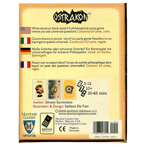 Ostrakon - Card Game - Mayfair Games