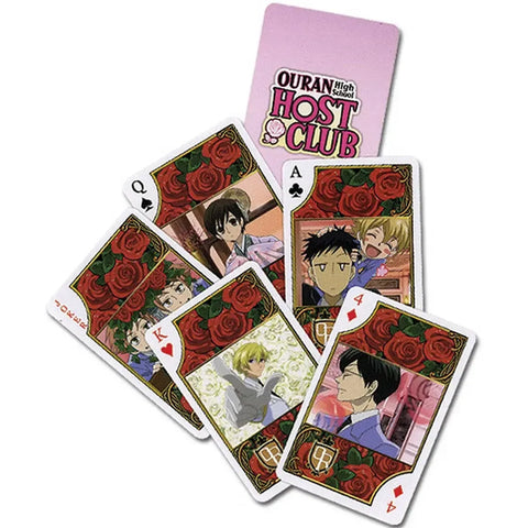 Ouran High School Host Club - Characters & Anime Scenes Standard Playing Cards - Great Eastern Entertainment