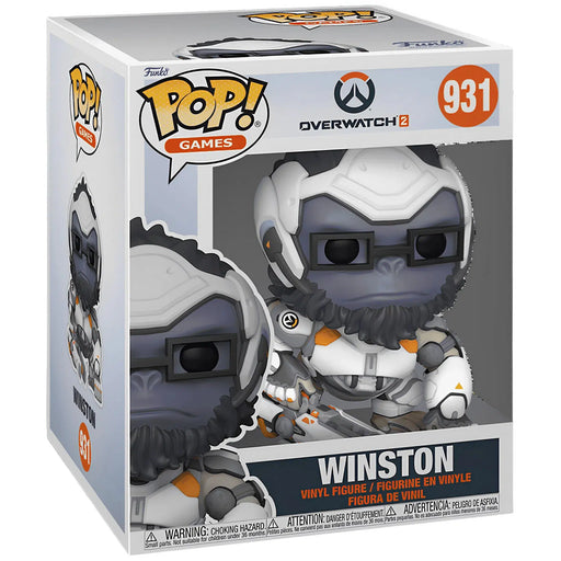 Overwatch 2 - Super Sized Winston Figure (#931) - Funko - Pop! Games Series