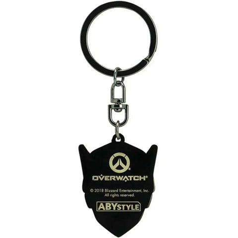 Overwatch - Genji Head Keychain (Metal) - ABYstyle