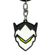 Overwatch - Genji Head Keychain (Metal) - ABYstyle