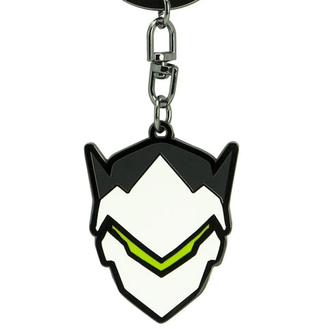 Overwatch - Genji Head Keychain (Metal) - ABYstyle - Image 3