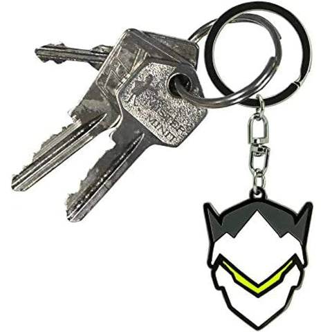 Overwatch - Genji Head Keychain (Metal) - ABYstyle - Image 4