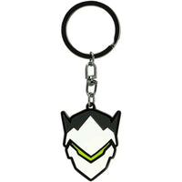 Overwatch - Genji Head Keychain (Metal) - ABYstyle- Image 1