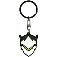 Overwatch - Genji Head Keychain (Metal) - ABYstyle