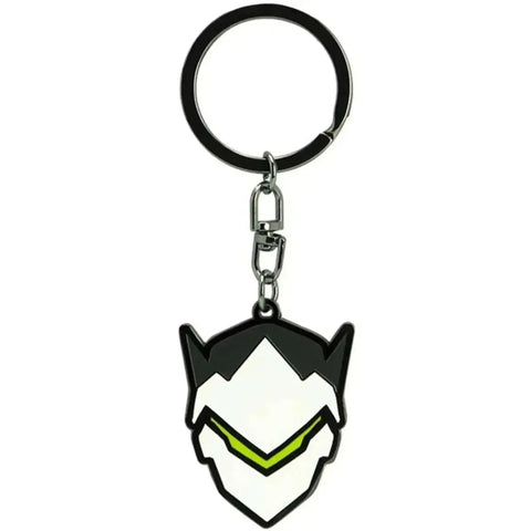 Overwatch - Genji Head Keychain (Metal) - ABYstyle - Image 1