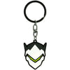 Overwatch - Genji Head Keychain (Metal) - ABYstyle