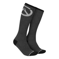 Overwatch - Logo Athletic Crew Socks (Gray / Black, Embroidered) - J!NX- Image 1