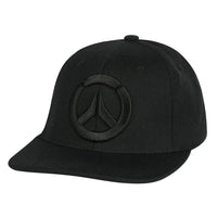 Overwatch - Logo Snapback Hat (All Black) - J!NX- Image 1