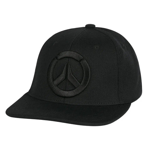 Overwatch - Logo Snapback Hat (All Black) - J!NX