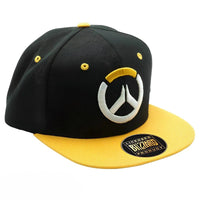 Overwatch - Logo Snapback Hat (Black & Orange) - ABYstyle- Image 1