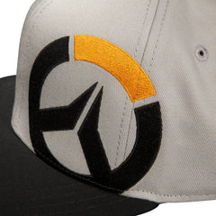 Overwatch - Logo Snapback Hat (White / Black) - J!NX