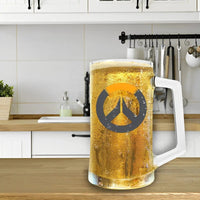 Overwatch - Logo Tankard Drinking Glass (16.9 oz.) - ABYstyle- Image 3