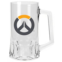 Overwatch - Logo Tankard Drinking Glass (16.9 oz.) - ABYstyle- Image 1