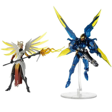 Overwatch - Mercy & Pharah Action FIgure Set (6