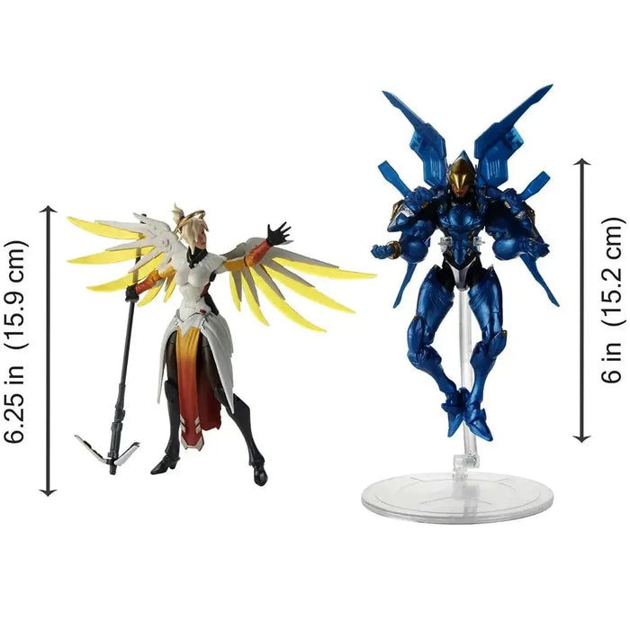 Overwatch - Mercy & Pharah Action FIgure Set (6") - Hasbro - Ultimates Series