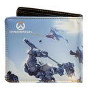 Overwatch - Sky Battle Graphic Wallet (Bi-Fold) - J!NX