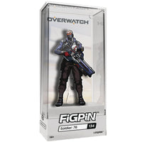 Overwatch - Soldier: 76 Pin Badge (Enamel) - Figpin- Image 1
