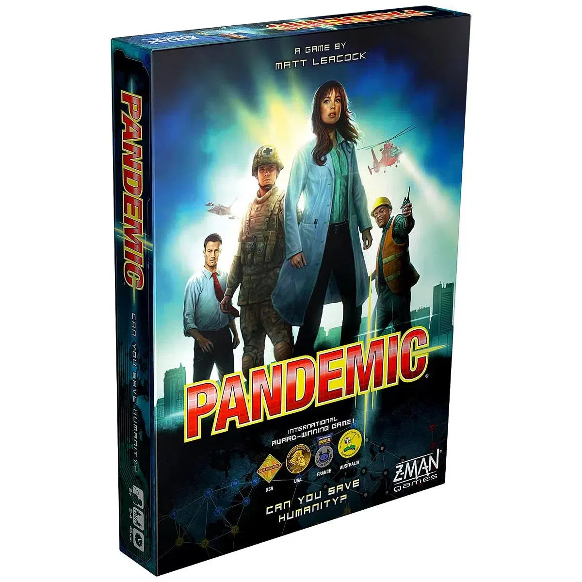 Pandemic - Cooperative Disease Board Game for Family, Adults, and Children (2-4 Players, Ages 8+) - Z-Man Games — image from poggers.com