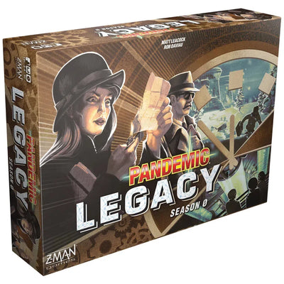 Pandemic: Legacy Season 0 - Cooperative Espionage Board Game for Family, and Adults (2-4 Players, Ages 14+) - Z-Man Games