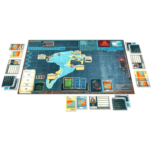 Pandemic: Legacy Season 2 (Yellow Edition) - Cooperative Post-Apocalyptic Board Game for Family, and Adults (2-4 Players, Ages 14+) - Z-Man Games