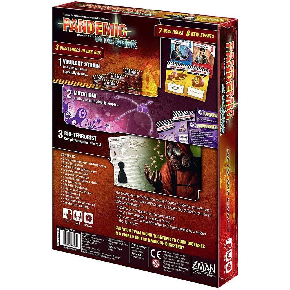Pandemic - On the Brink - Expansion Pack