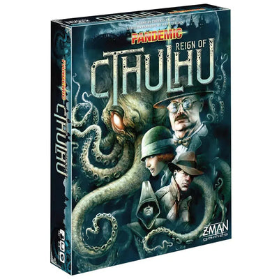 Pandemic: Reign of Cthulhu - Cooperative Horror Board Game for Family, and Adults (2-4 Players, Ages 14+) - Z-Man Games