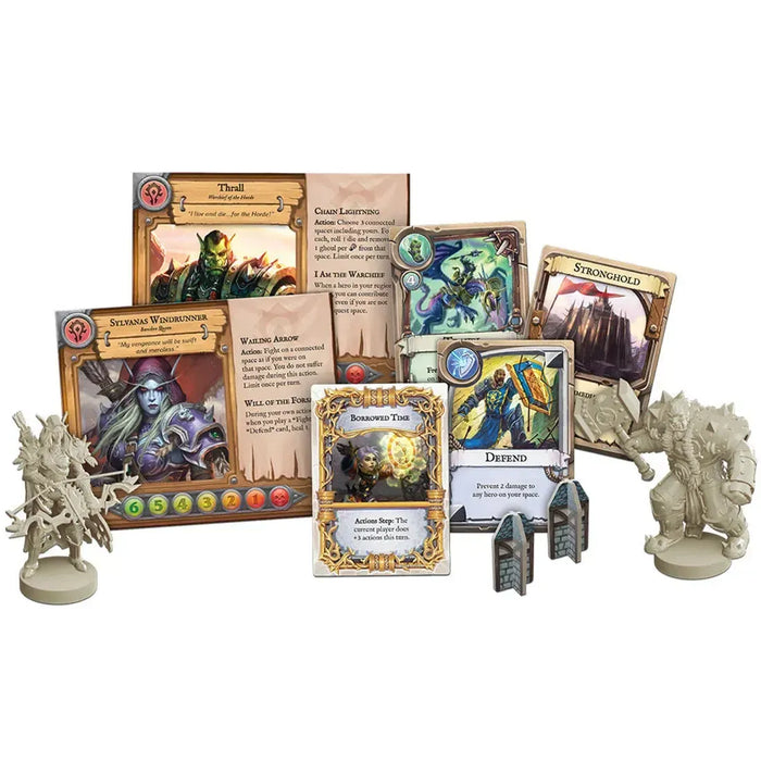 Pandemic: World of Warcraft Wrath of the Lich King Edition - Cooperative Fantasy Board Game for Family, and Adults (1-5 Players, Ages 14+) - Z-Man Games