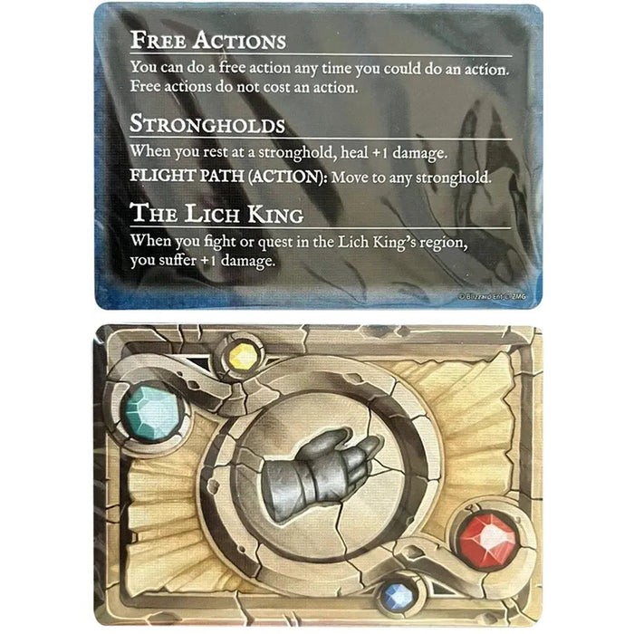 Pandemic: World of Warcraft Wrath of the Lich King Edition - Cooperative Fantasy Board Game for Family, and Adults (1-5 Players, Ages 14+) - Z-Man Games