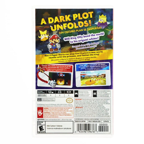 Paper Mario: The Origami King - Nintendo Switch