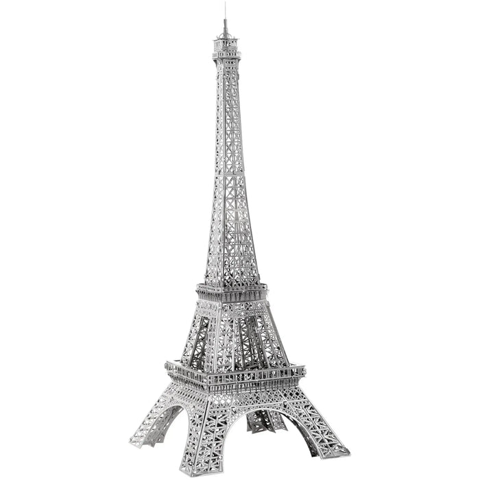 Paris - Eiffel Tower Building 3D Figure Model Kit (Steel, Moderate Difficulty) - Fascinations - Metal Earth Premium Series - (2024)